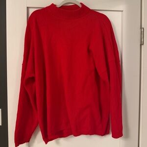 Classic Red Vintage Sweater